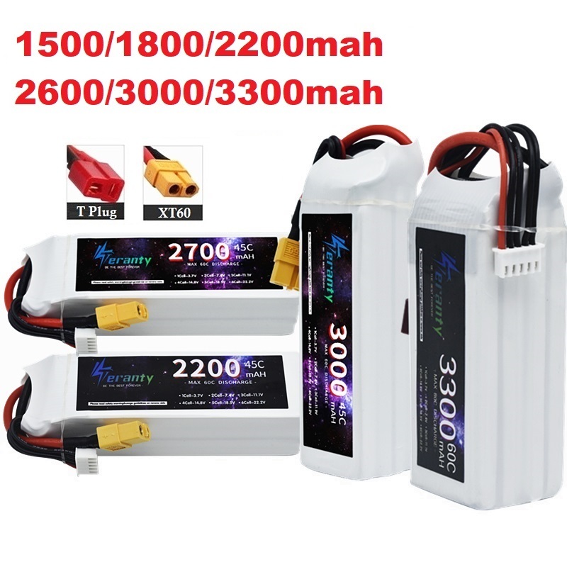 Drone Battery 4S - 4S LiPo Batterij 14.8V 1500mah 1800mAh