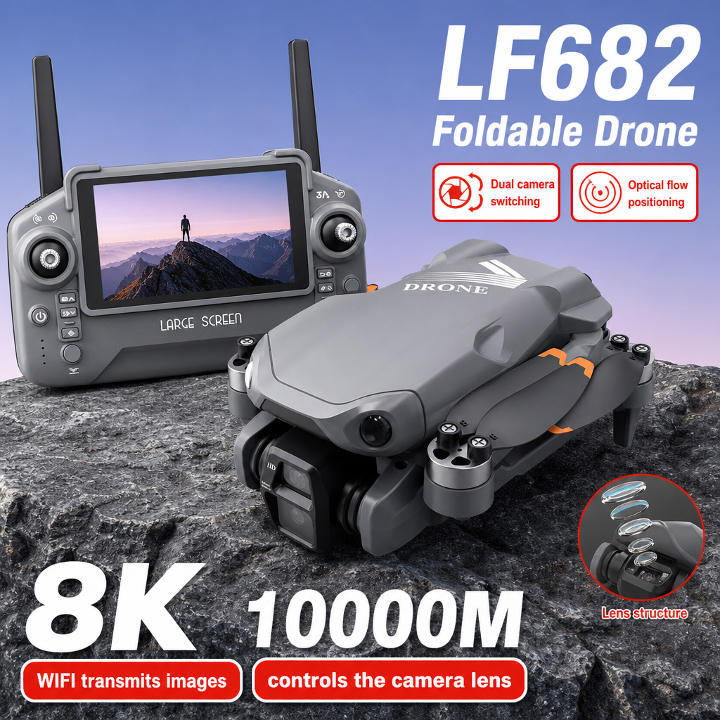 Drone Battery Box - Luchtfoto LF682 Drone 8K HD Dubbele