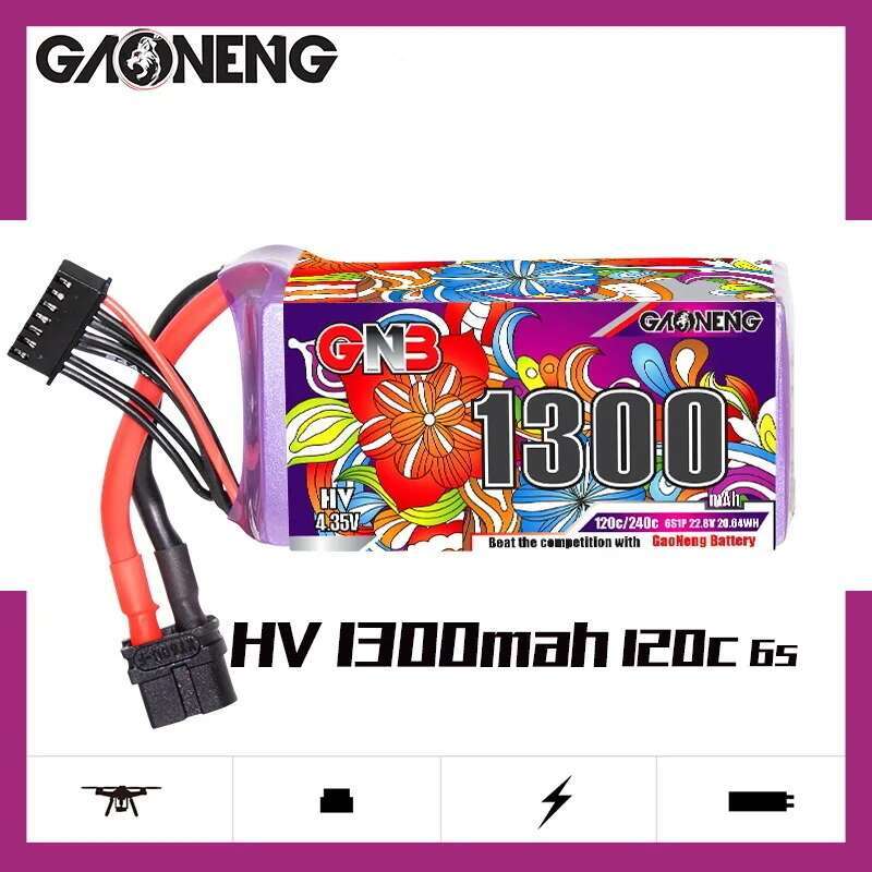 2 Stuks GNB 6S Lipo Batterij 2 - Drone Battery Lipo recensie en prijs