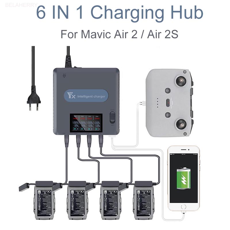 6 In 1 Digitale Display Batter - Drone Battery Balance Charger recensie en prijs