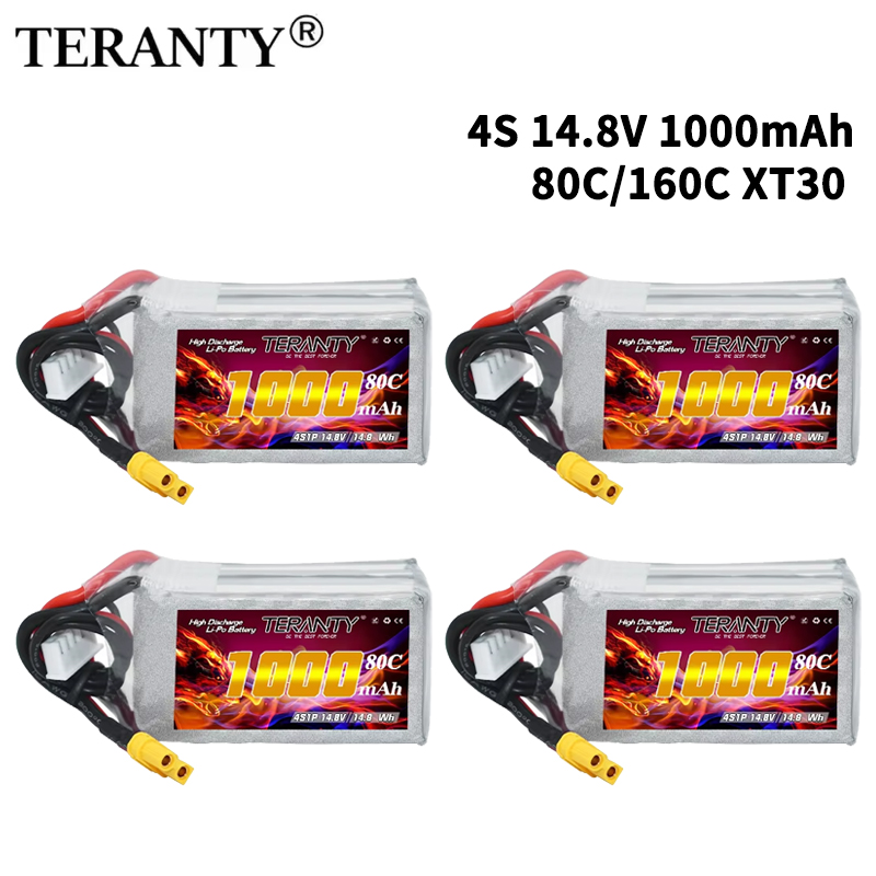 TERANTY 4S 1000mAh 14.8V 80C/1 - Drone Battery 4S recensie en prijs