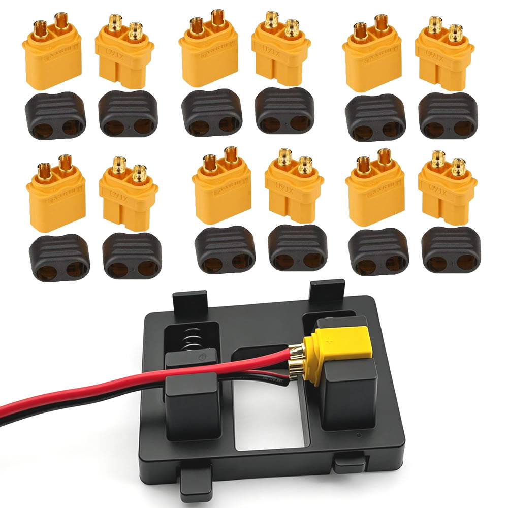 XT60 connectorplug met behuizi - Drone Battery Connector recensie en prijs