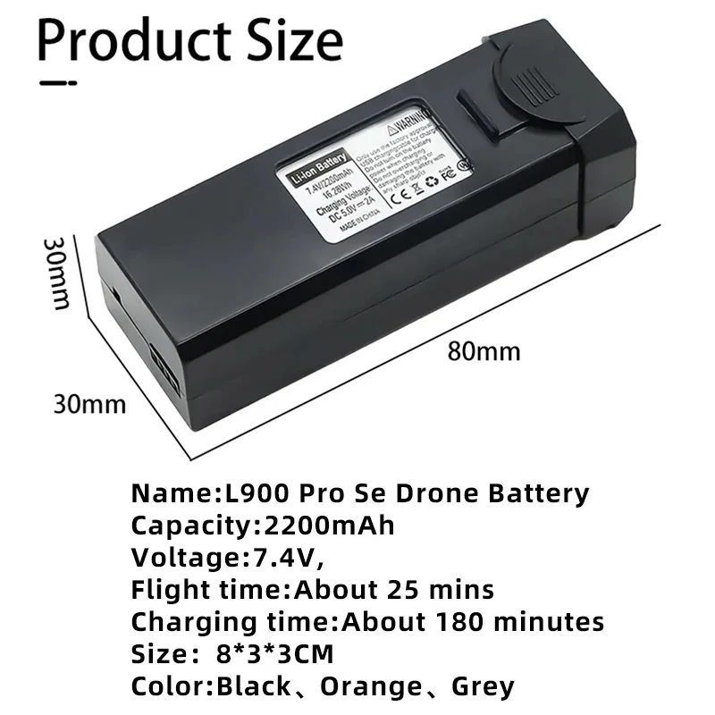 Batterij L900 Pro Se Max Drone - Drone Battery Li-Ion recensie en prijs