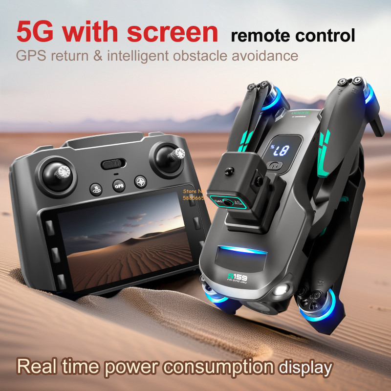 8K Dual Camera 5G WIFI FPV Afs - Drone Battery Box recensie en prijs