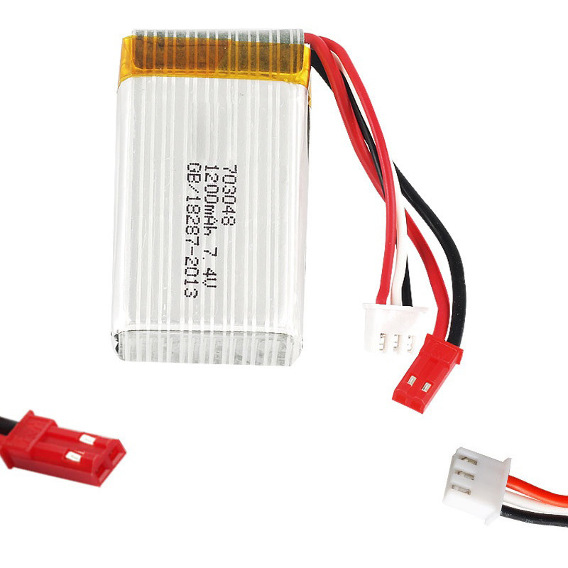 Lipo-batterij 2S 7,4V 1200mAh  - Drone Battery Lipo recensie en prijs
