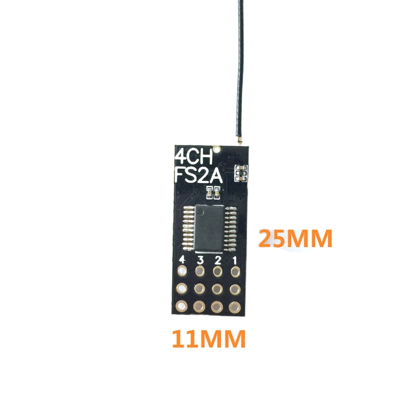Flysky FS2A Mini-ontvanger 4CH - Drone Battery Lipo recensie en prijs