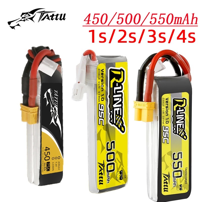 3 Stuks Nieuwe Tattu 450/500/5 - Drone Battery 4S recensie en prijs