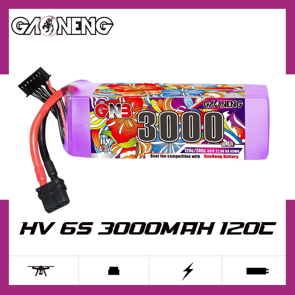 GNB Lipo Batterij 6S 22.8V 300 - Drone Battery Lipo recensie en prijs